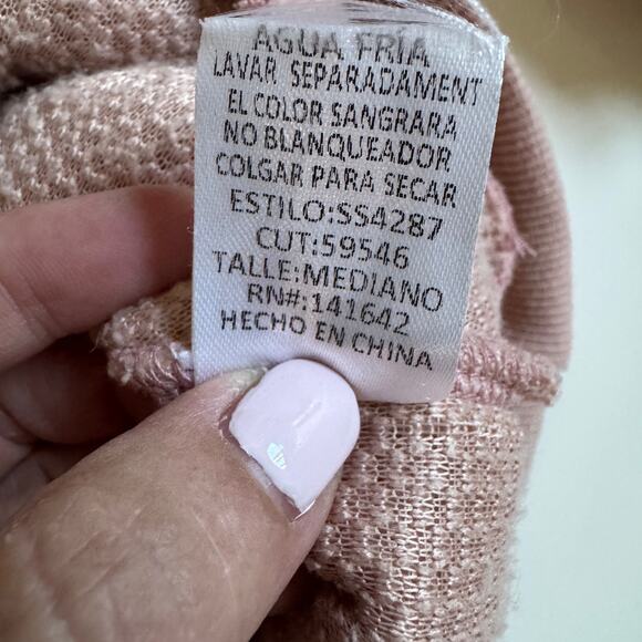 Judith March Partner N Wine Sherpa Sweater Pullover XL EUC Rhinestone Bling - Picture 8 of 8